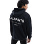 Фото #2 товара AllSaints Underground Oth hoodie in black