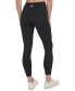 Фото #2 товара Брюки спортивные DKNY женские с логотипом по бокам, 7/8, с высокой талией