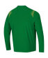 ფოტო #2 პროდუქტის Men's Green Notre Dame Fighting Irish 2021 Sideline Motivate Quarter-Zip Jacket