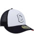 Фото #3 товара Men's White, Navy Cleveland Guardians 2023 On-Field Batting Practice Low Profile 59FIFTY Fitted Hat
