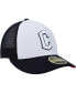 ფოტო #3 პროდუქტის Men's White, Navy Cleveland Guardians 2023 On-Field Batting Practice Low Profile 59FIFTY Fitted Hat