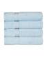 Solid Quick Drying Absorbent 6 Piece Egyptian Cotton Assorted Towel Set