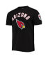 Фото #2 товара Men's Black Arizona Cardinals Pro Team T-shirt