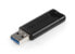 Verbatim PinStripe 3.0 - USB 3.0 Drive 128GB ? - Black - 128 GB - USB Type-A - 3.2 Gen 1 (3.1 Gen 1) - Slide - 7 g - Black