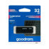 Фото #1 товара Флеш-накопитель USB 3.0 карманный GoodRam UME3 черный 32 ГБ
