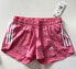 Adidas Run It H31075 Women's Pink/White Running Shorts Size XS New