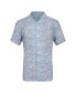 Фото #2 товара Mens Casual Button-Down Hawaiian Shirt - Short Sleeve - Plus Size