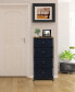 Фото #3 товара 4 Drawer Chest Dresser with Wood Top