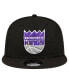 ფოტო #2 პროდუქტის Men's Black Sacramento Kings Official Team Color 9FIFTY Snapback Hat