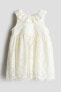 Фото #1 товара Платье с кружевом H&M Для малышей Yakası Farbalalı Dantel