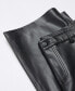 Фото #7 товара Women's Leather Effect High Waist Pant