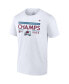 Фото #3 товара Men's White Colorado Avalanche 2022 Western Conference Champions Locker Room T-shirt