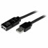 USB Cable Startech USB2AAEXT15M Black