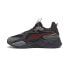 Фото #3 товара Puma RsX Heritage Lace Up Mens Black, Red Sneakers Casual Shoes 39821006