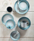 Фото #4 товара Azure Haze Cereal Bowls, Set of 4
