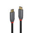 Фото #9 товара Lindy 1m USB 3.2 Type C Cable - 5A PD - Anthra Line - 1 m - USB C - USB C - 10000 Mbit/s - Black - Grey