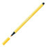 Felt-tip pens Stabilo Pen 68 Yellow (10 Pieces)