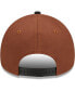 ფოტო #4 პროდუქტის Men's Brown, Black New England Patriots Harvest A-Frame Super Bowl XXXVI 9FORTY Adjustable Hat