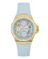 Фото #1 товара Часы Guess Analog Blue Silicone Watch
