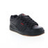 Фото #2 товара Globe Fusion GBFUS Mens Black Leather Lace Up Skate Inspired Sneakers Shoes