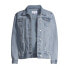 New Time and Tru Women's Trucker Jean Jacket Blue Size M 8-10