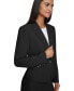 PARIS Women's Peak-Lapel One-Button Blazer