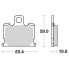 Фото #2 товара SBS P547-HF Brake Pads