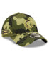 Фото #1 товара Men's Camo Chicago Cubs 2022 Armed Forces Day 9TWENTY Adjustable Hat