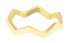 Фото #2 товара Design gilded set of steel rings