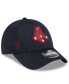 Фото #4 товара Men's Navy Boston Red Sox 2024 Clubhouse 9FORTY Adjustable Hat