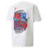 Фото #2 товара Puma P.A.M. X Graphic Crew Neck Short Sleeve T-Shirt Mens White Casual Tops 5388