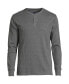 ფოტო #2 პროდუქტის Big & Tall Knit Rib Pajama Henley