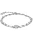 ფოტო #2 პროდუქტის Silver-Tone Stacking Bracelet