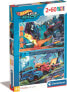 Фото #4 товара Clementoni CLE puzzle 2x60 SuperKolor HotWheels 24816