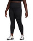 Фото #1 товара Plus Size High Waist 7/8 Leggings