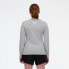 Фото #3 товара New Balance Women's United Airlines NYC Half Training Graphic Long Sleeve Grey