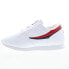 Фото #7 товара Fila Machu 1CM00555-125 Mens White Synthetic Lifestyle Sneakers Shoes 8