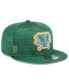 ფოტო #4 პროდუქტის Men's Green Oakland Athletics 2024 Clubhouse 9FIFTY Snapback Hat