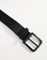 Bershka thin belt in black