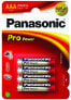 Фото #1 товара Einwegbatterie Panasonic 1x4 LR03PPG