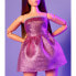 BARBIE Looks 24 Curvy Pink Mini Dress Doll - фото #5