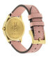 ფოტო #2 პროდუქტის Women's Swiss G-Timeless Slim Light Pink Leather Strap Watch 29mm