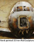 Фото #6 товара Airplane Mixed Media Iron Hand Painted Dimensional Wall Art, 24" x 72" x 2.2"