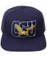Фото #2 товара Men's Navy Coppin State Eagles Evergreen CSU Snapback Hat