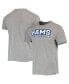 Men's Gray Los Angeles Rams Major Super Rival T-shirt