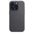 Фото #2 товара Apple iPhone 15 Pro FineWoven Case with MagSafe - Black