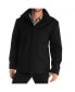 ფოტო #2 პროდუქტის Grant Mens 28" Open Bottom Jacket Wool Blend JD Bomber Zippered Jacket