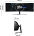Samsung Odyssey Ultra Wide DQHD Gaming Monitor C49RG94SSP 49 Inch VA Panel QLED DQHD Resolution HDR1000 AMD FreeSync 2 HDR Refresh Rate 120Hz Response Time 4ms Dark Grey Black
