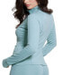 Фото #2 товара Women's Marika Zip-Front Long-Sleeve Active Top