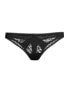 Kiki de Montparnasse 274071 Womens Lily Lace Thong Black Size Medium